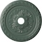 Ekena Millwork Palmetto Ceiling Medallion (Fits Canopies up to 3 5/8"), 23 5/8"OD x 3 5/8"ID x 1 5/8"P, Cloud Burst CM23PMCBF - alternate 1